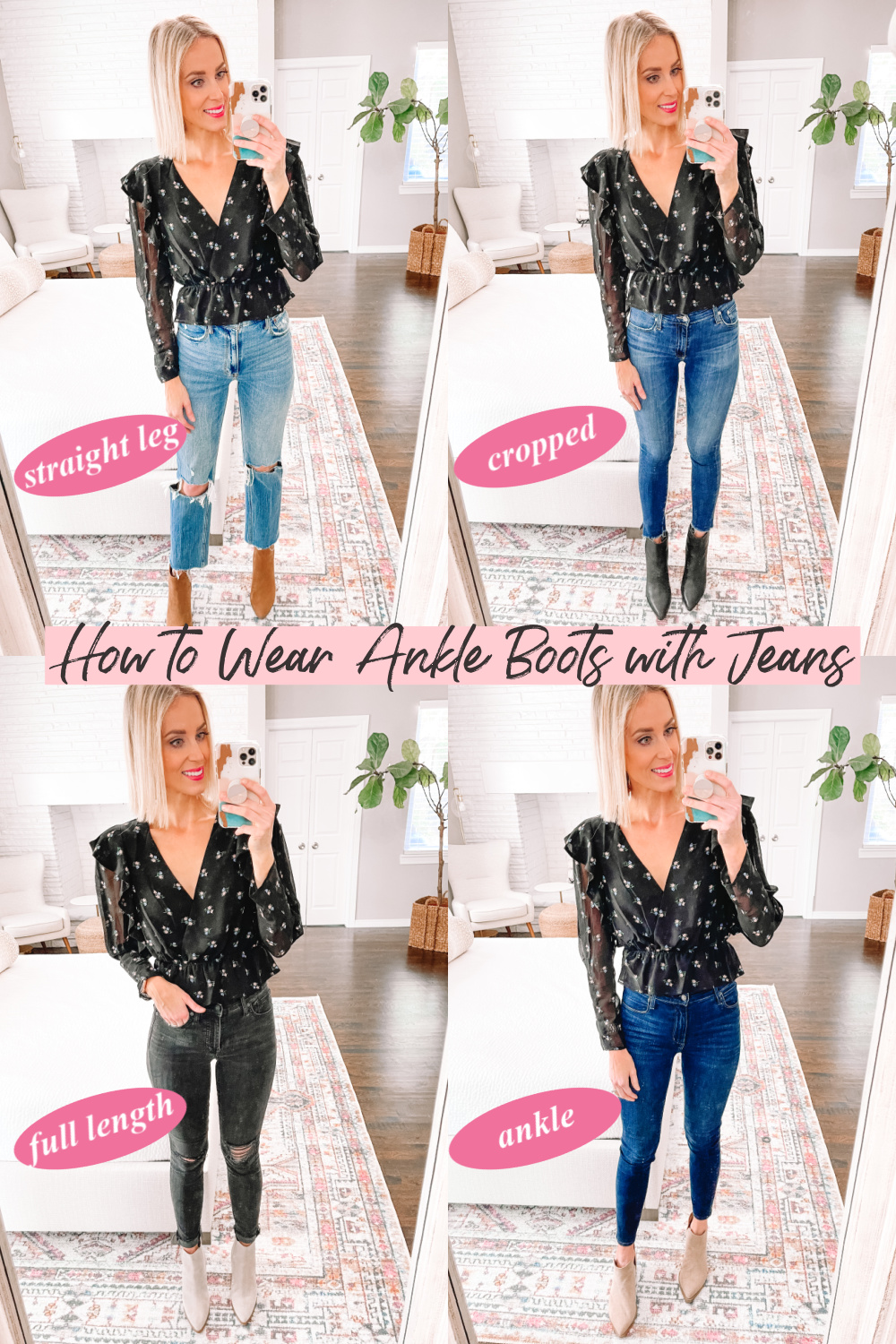How To Wear Ankle Boots Over 40 A Fashion Guide for Ageless Style Bloomsies