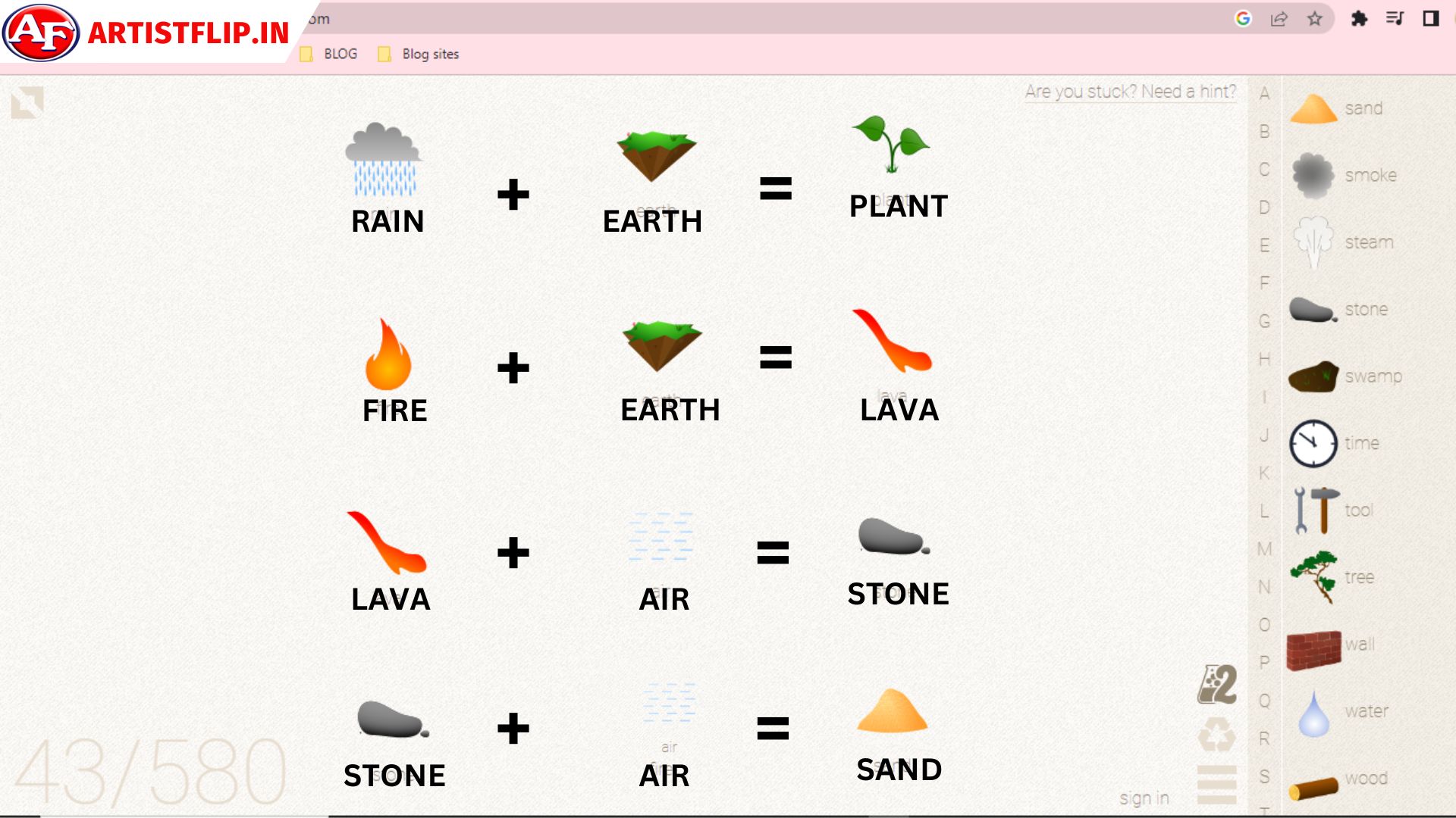 how to make rare things in little alchemy 2 step by step