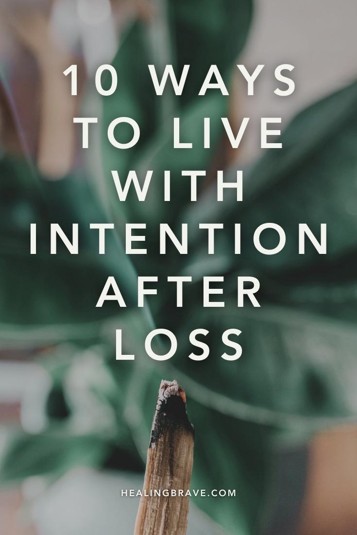 living with intention