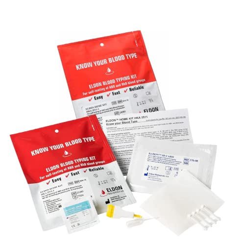 Blood Typing Kit - Eldon Home Testing Kit