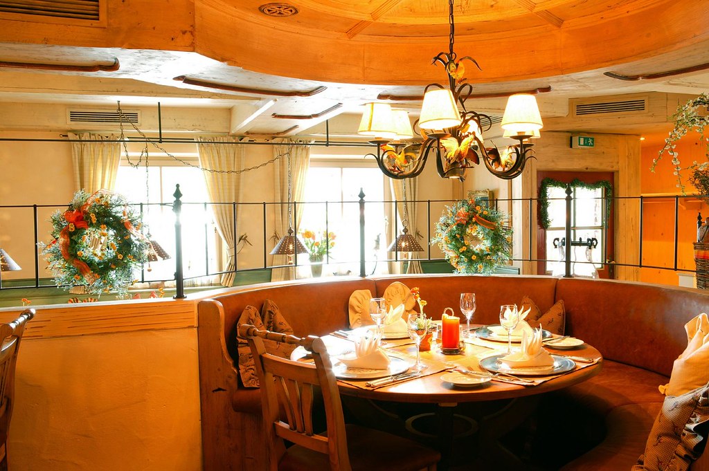 Restaurant, Hotel Zugspitze, Garmisch-Partenkirchen