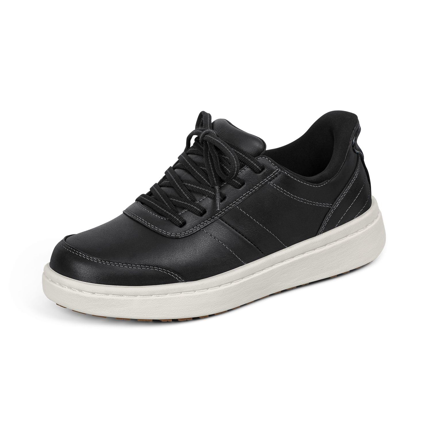 Classic Black Low-Top Casual Sneakers