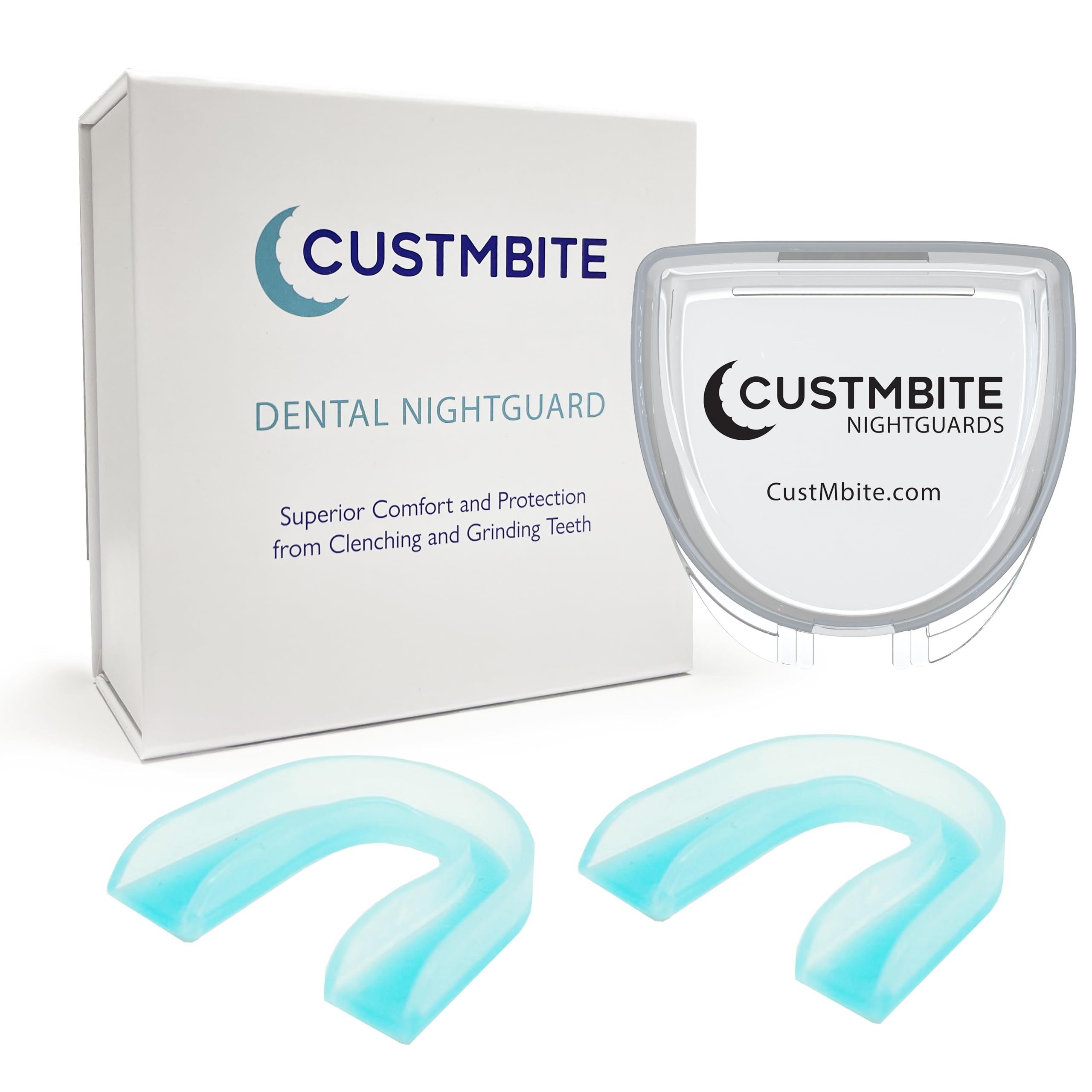 CustMbite Dental Nightguard for Clenching and Grinding Teeth