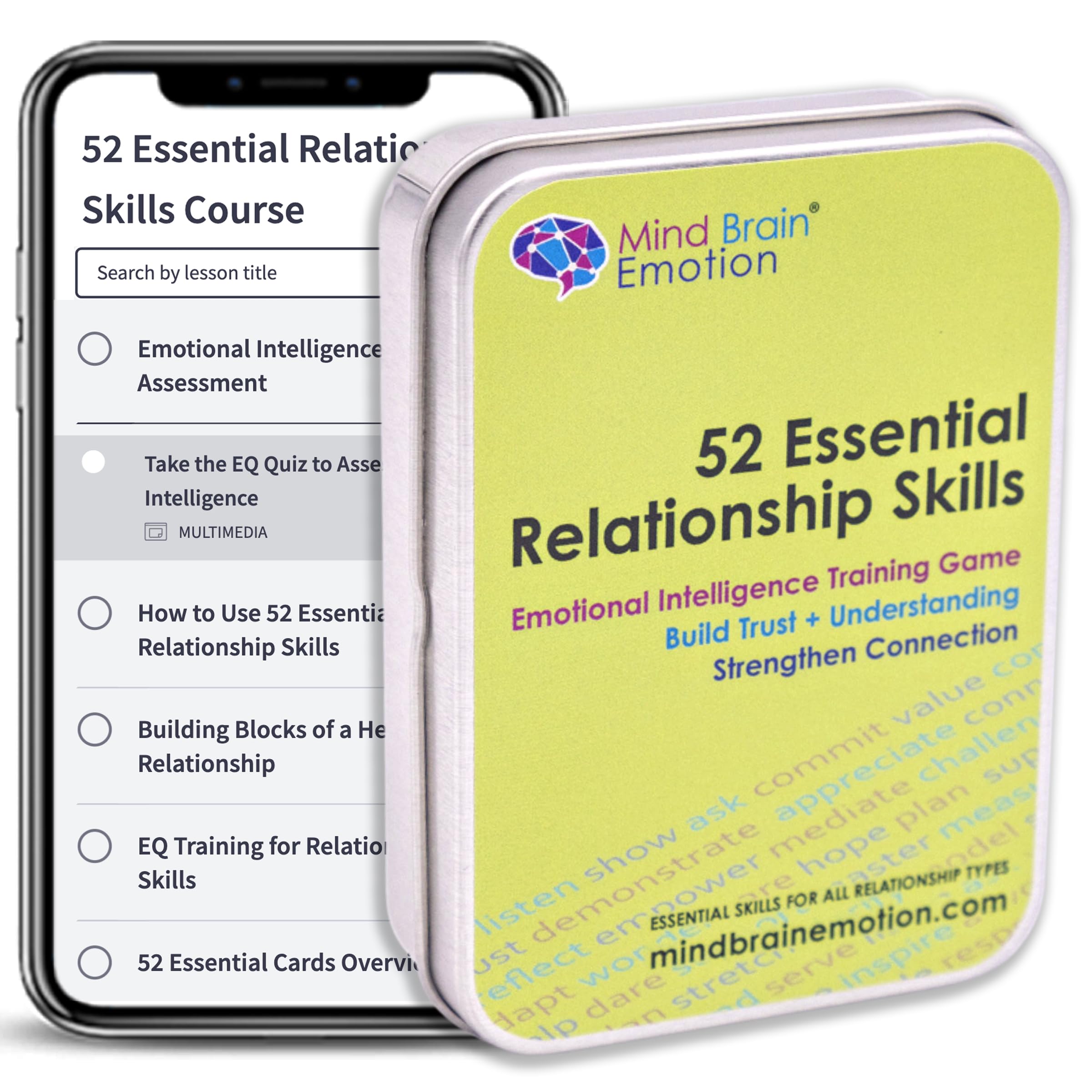 52 Essential Relationship Skills: Emotional Intelligence Training Game & Course