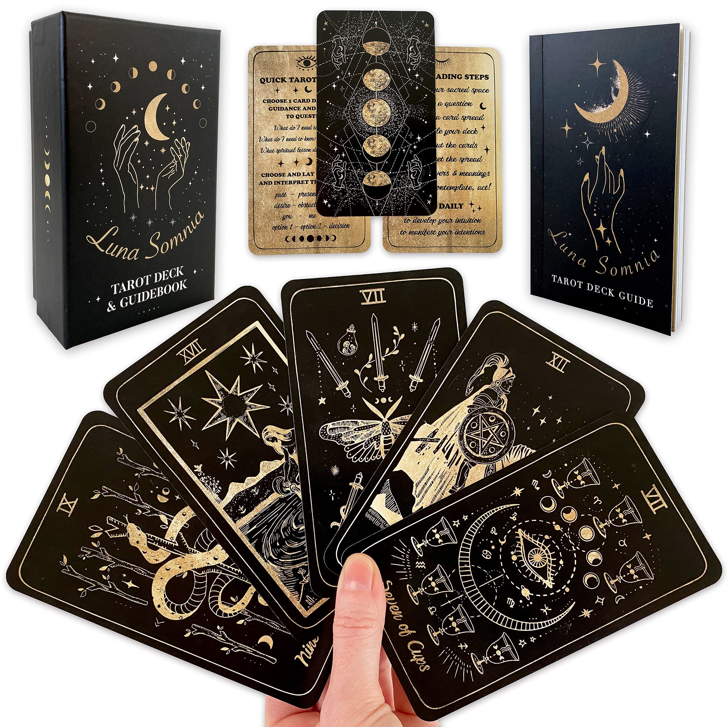 Luna Somnia Tarot Deck & Guidebook Set